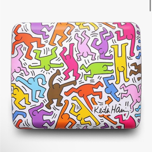 keith haring Handbags - Keith Haring x ÖGON DESIGNS Collab Unisex Aluminum Wallet Color  NWT in Box